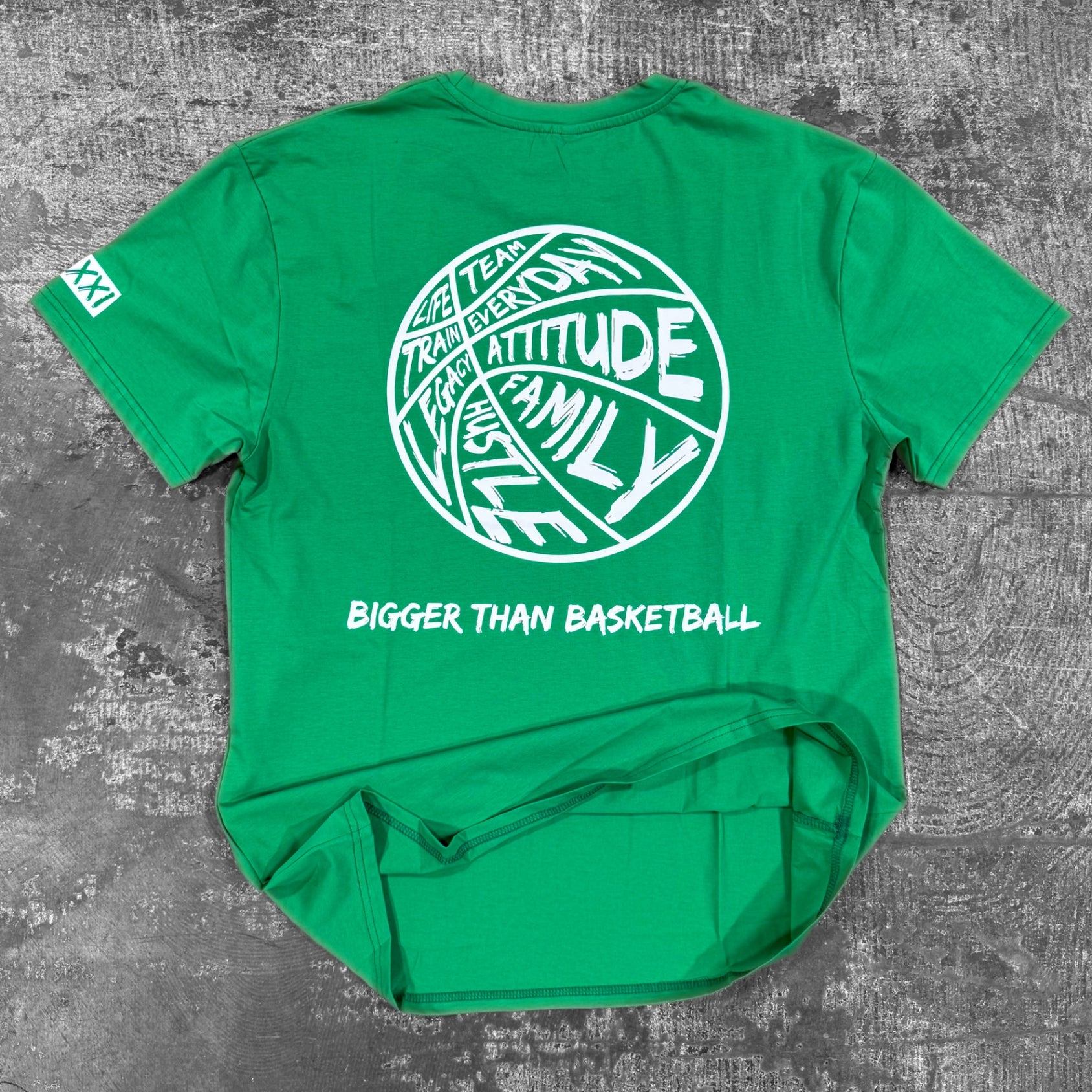 Bigger Than Basketball - T-Shirt - Green