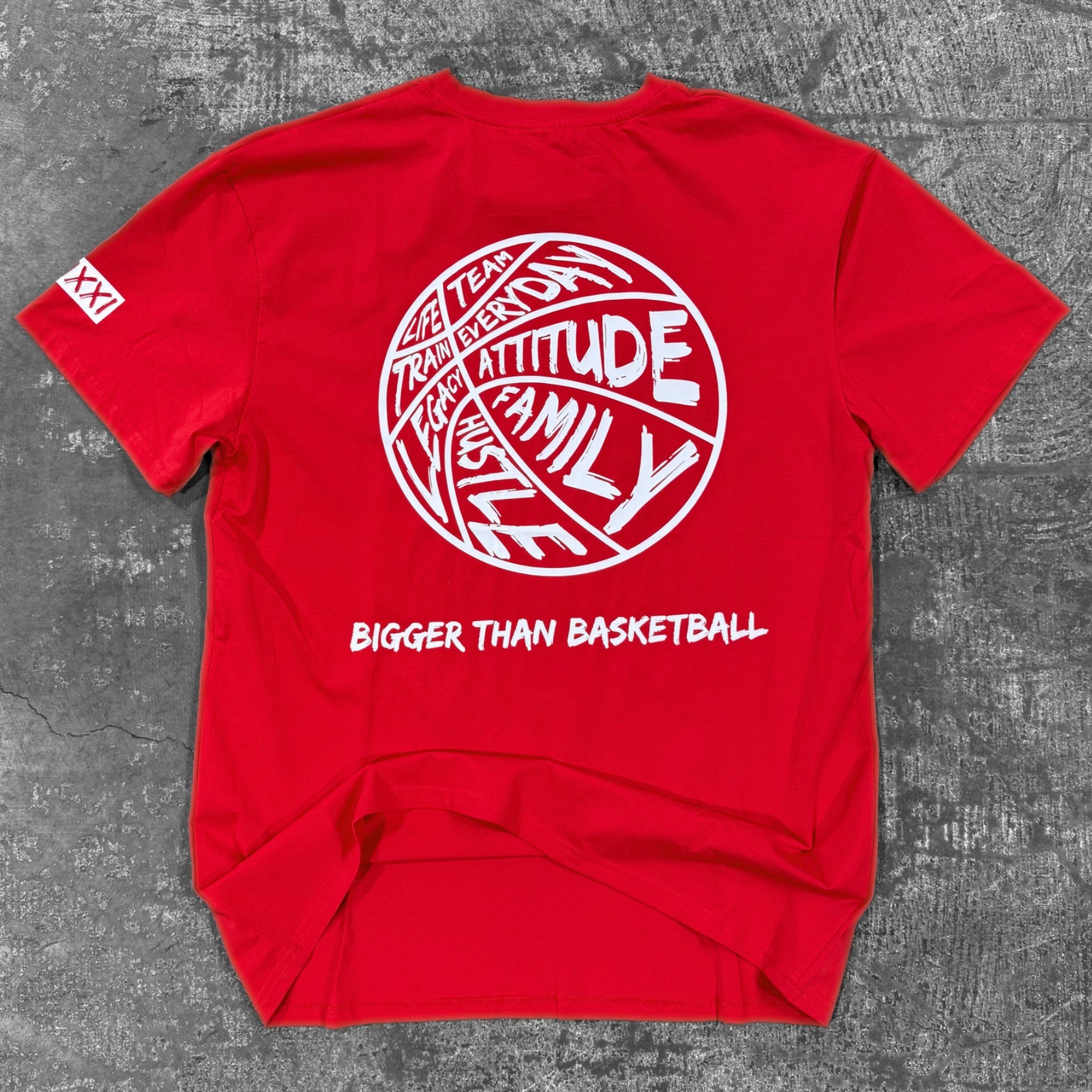 Bigger Than Basketball - T-Shirt - Red