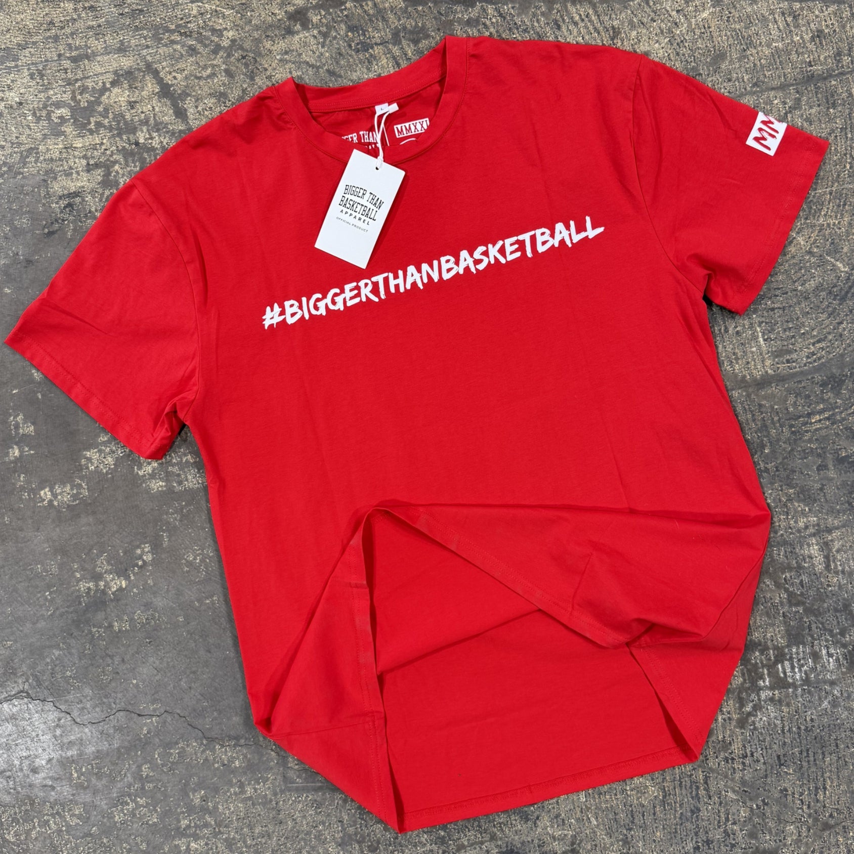 Bigger Than Basketball - T-Shirt - Red
