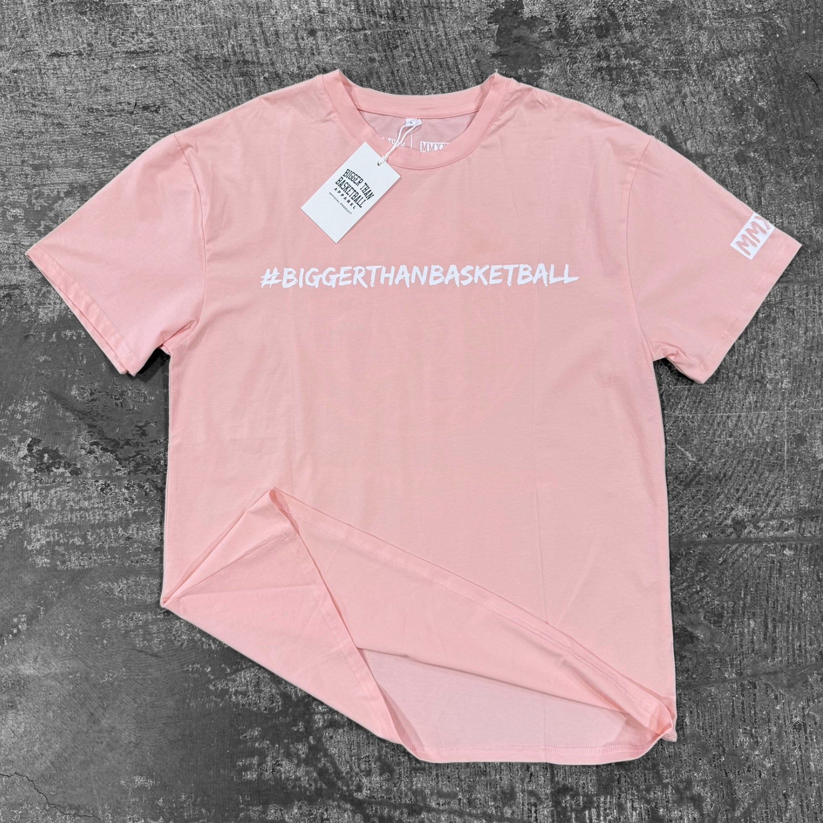 Bigger Than Basketball - T-Shirt - Pink