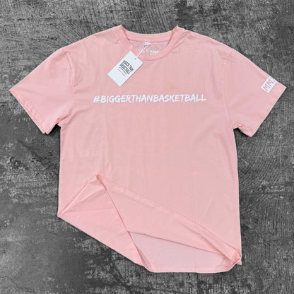 Bigger Than Basketball - T-Shirt - Pink