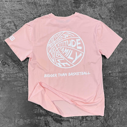 Bigger Than Basketball - T-Shirt - Pink
