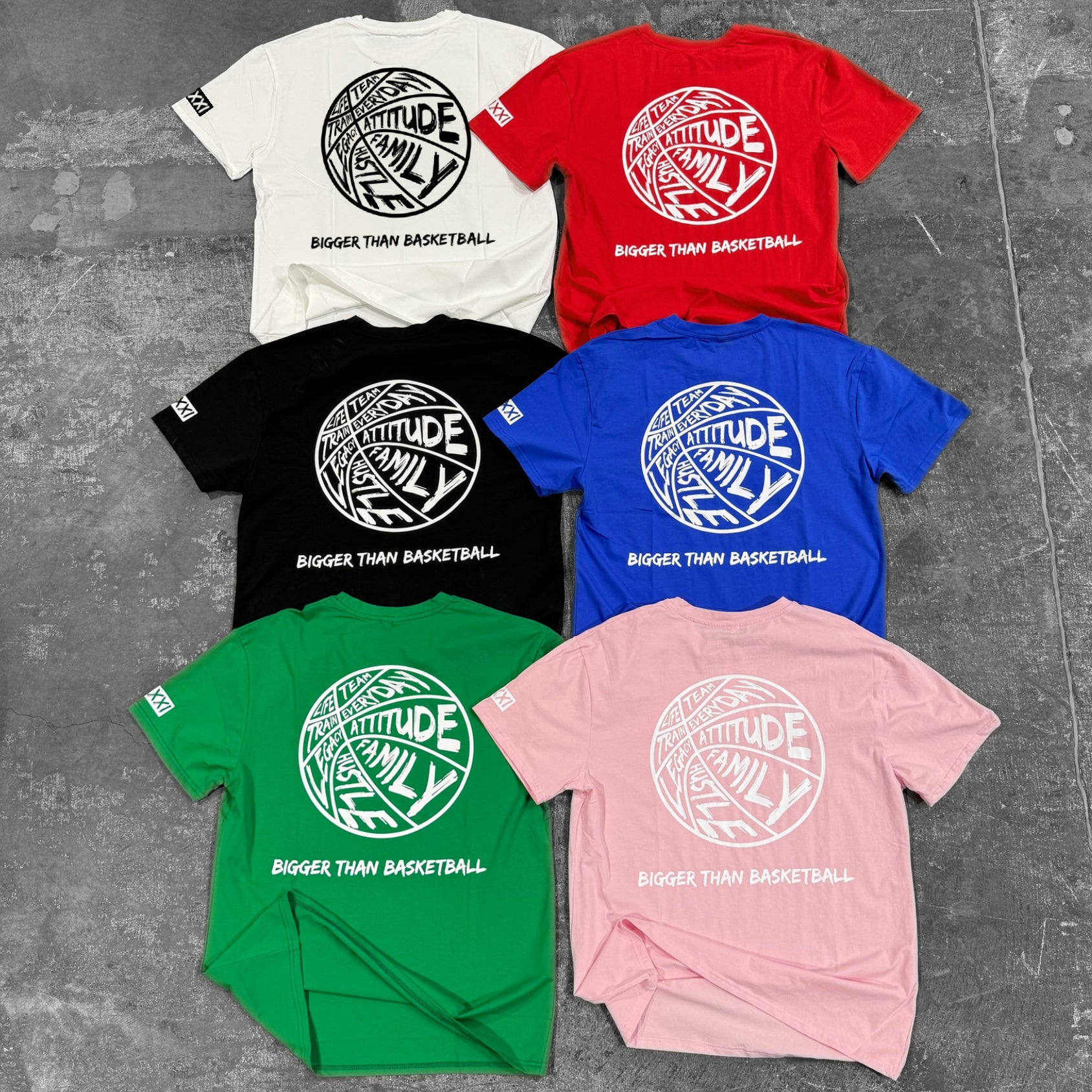 Bigger Than Basketball - T-Shirt - Pink