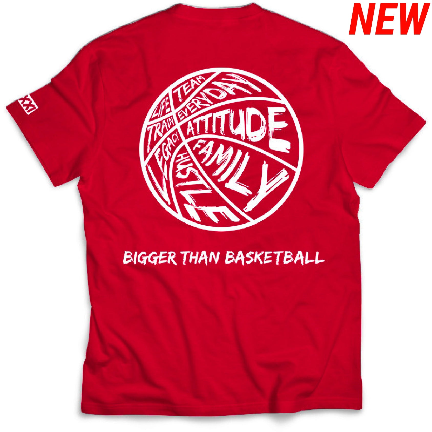 Bigger Than Basketball - T-Shirt - Red