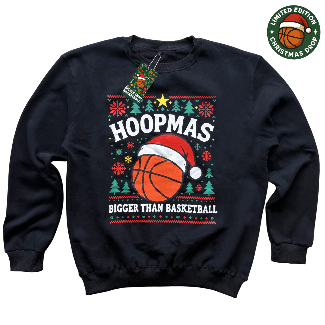 Hoopmas - Christmas Sweater - Black - *Limited Edition*
