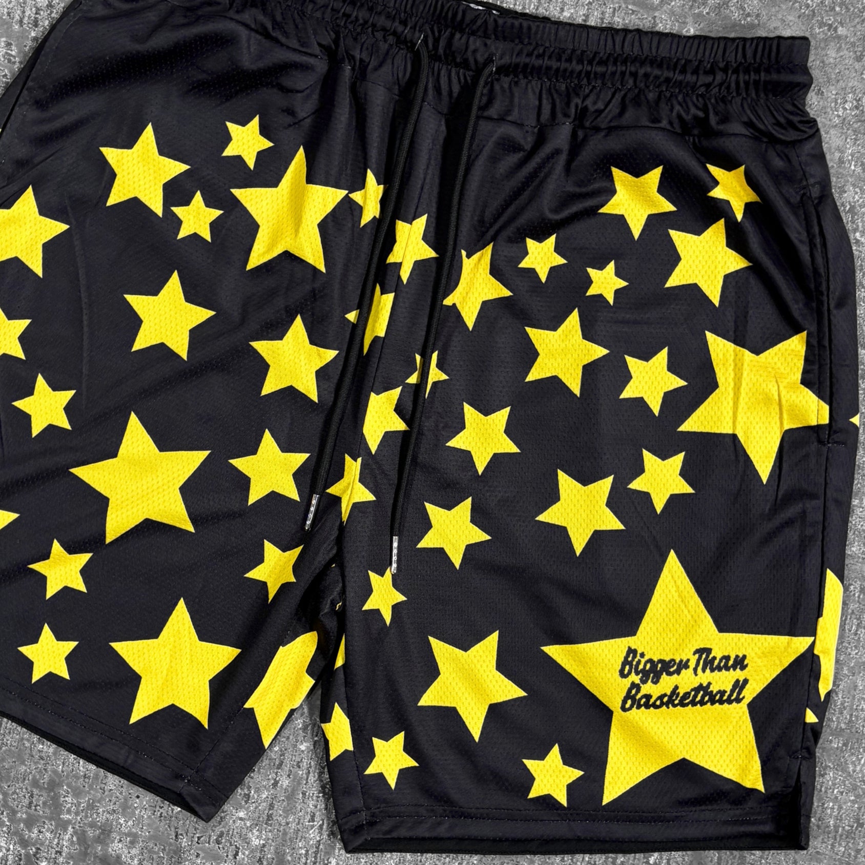 All-Star - Shorts - Black/Yellow