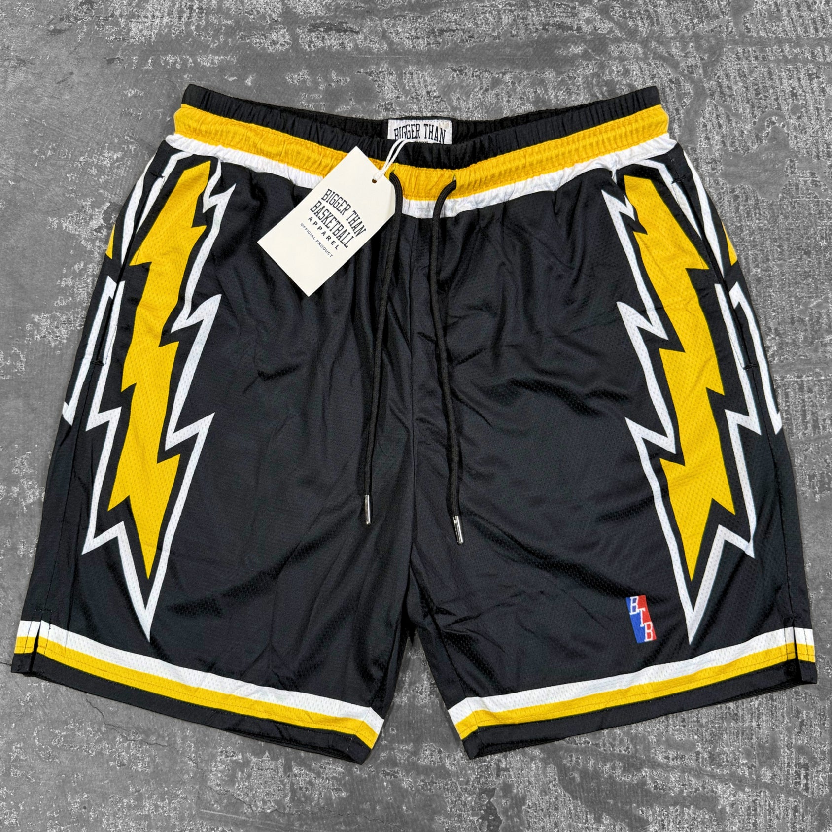 Lightning - Shorts - Black/Yellow
