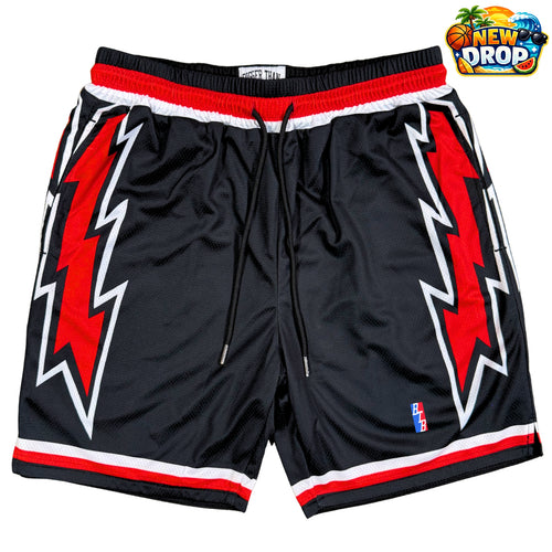 Lightning - Shorts - Black/Red