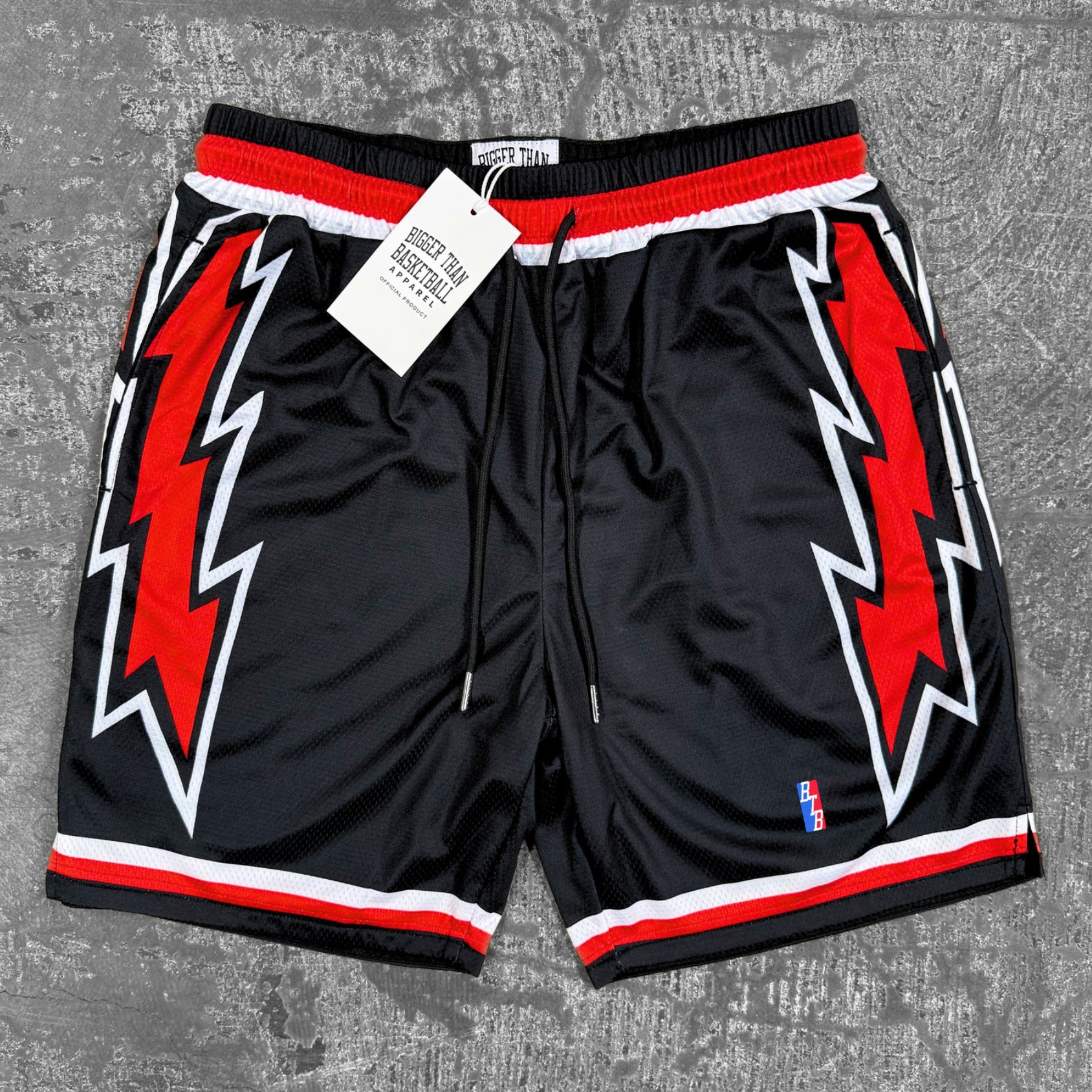 Lightning - Shorts - Black/Red