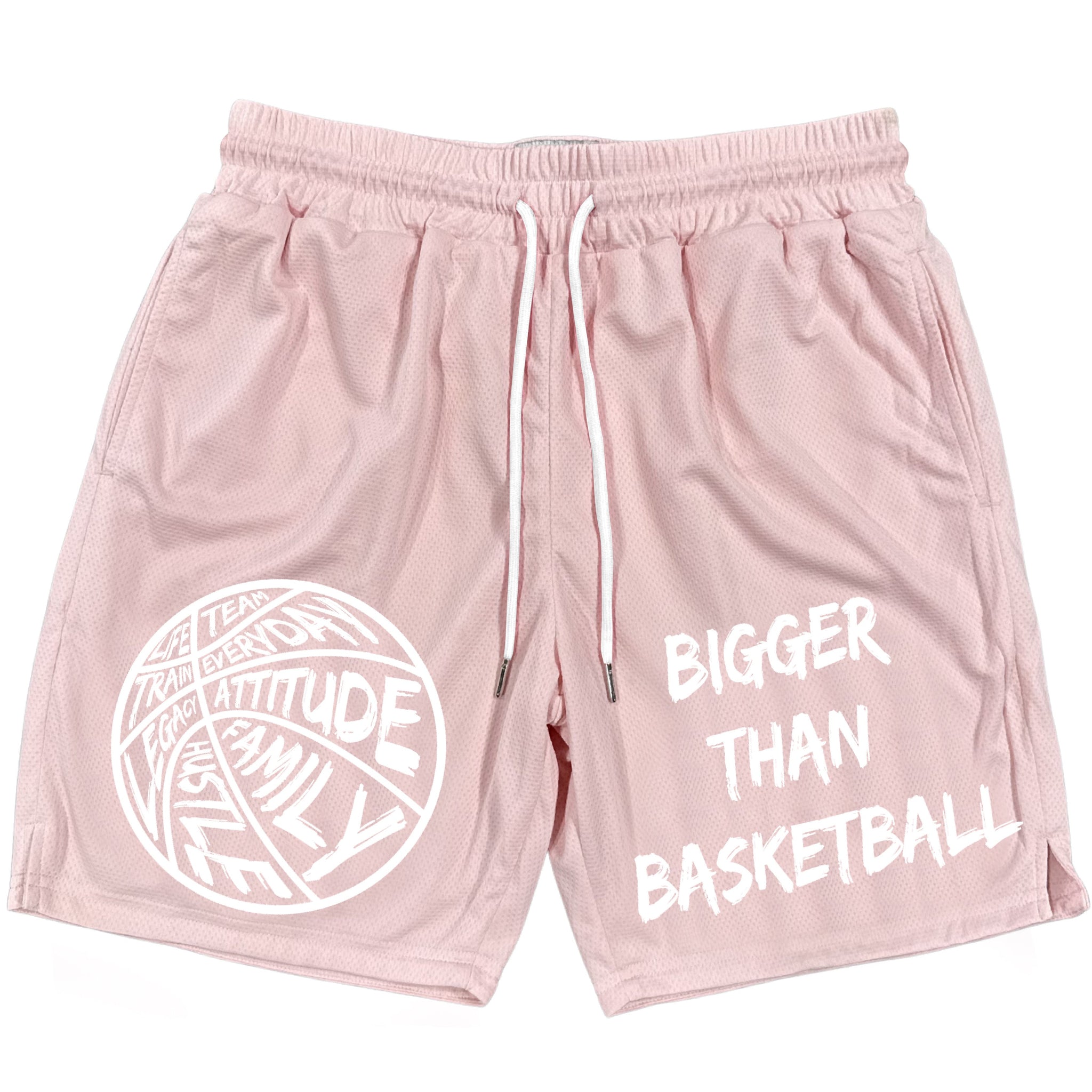 Bigger Than Basketball - Shorts - Pink