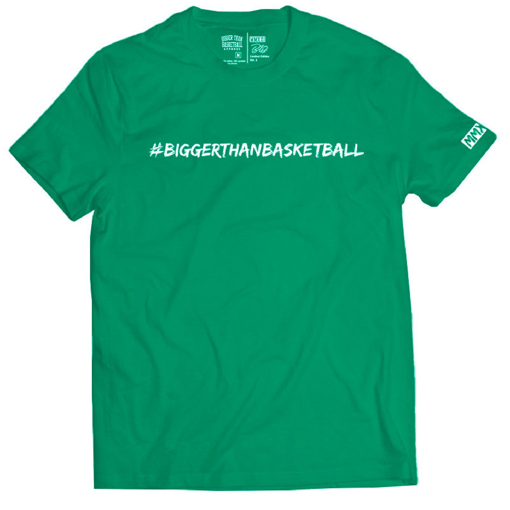 Bigger Than Basketball - T-Shirt - Green