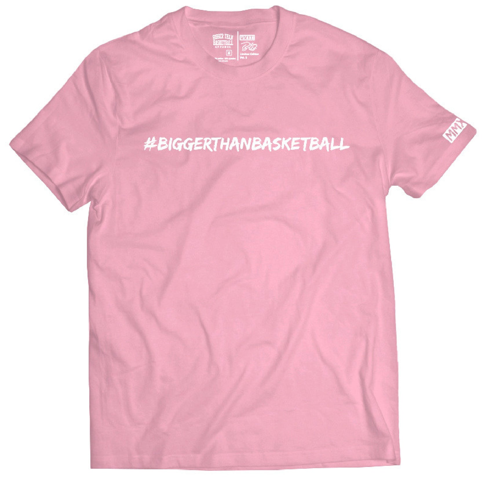Bigger Than Basketball - T-Shirt - Pink