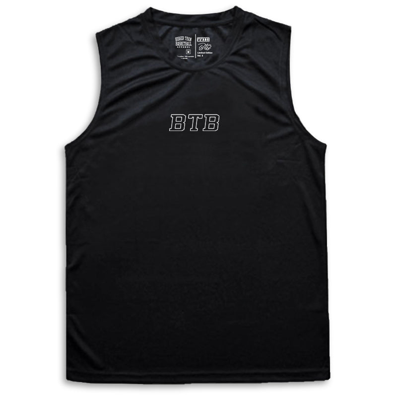 No Days Off - Performance Tank - Black