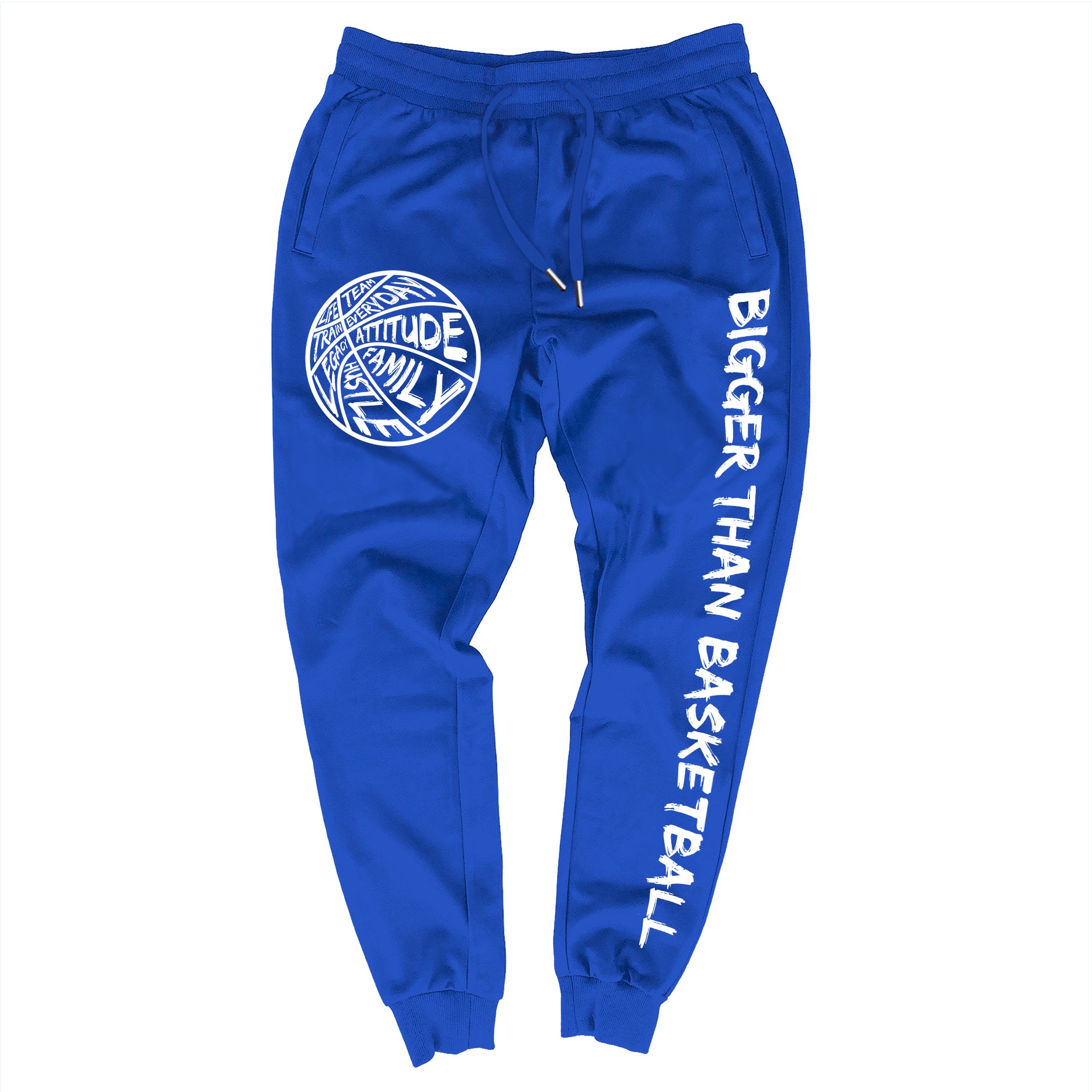 Bigger Than Basketball - Joggers - Blue