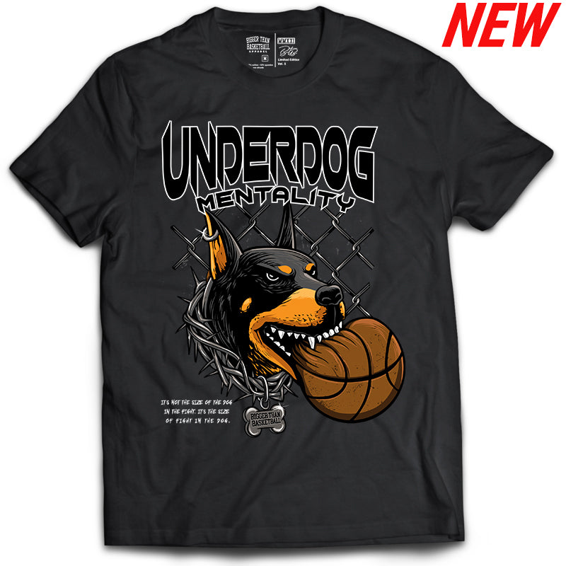 Underdog Mentality - T-Shirt - Black