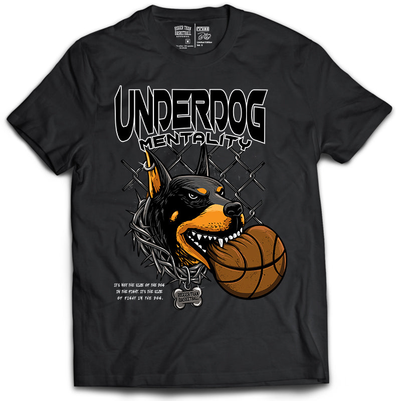 Underdog Mentality - T-Shirt - Black