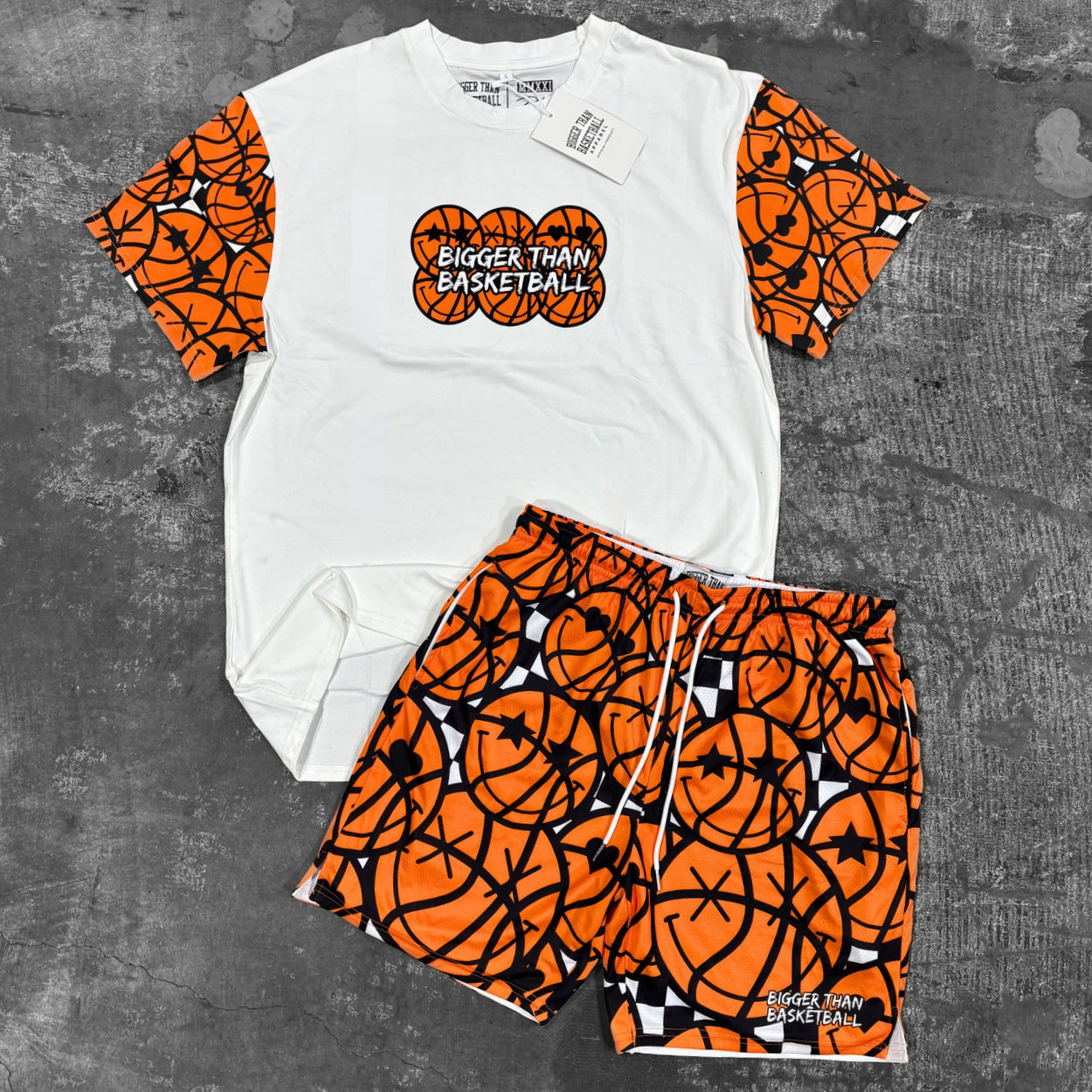 Game Face - T-Shirt - White