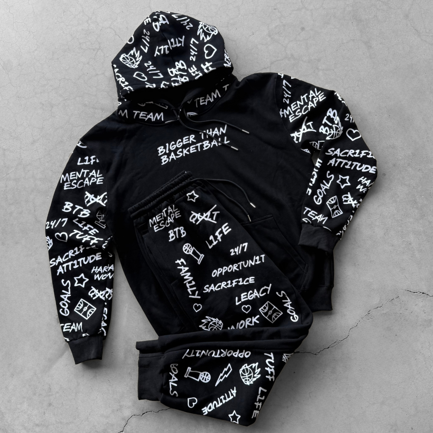 Emotions - Hoodie - Black