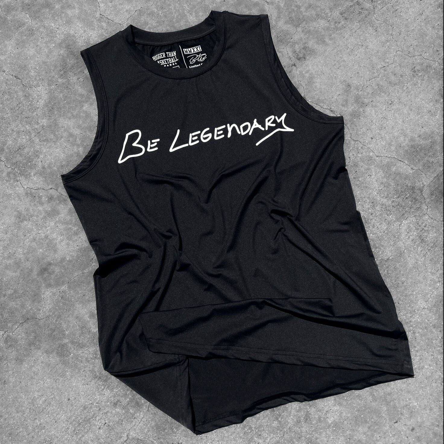 Be Legendary - Performance Tank - Black