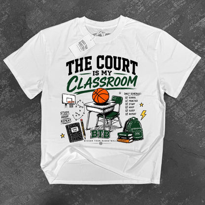 The Court is my Classroom - T-Shirt - White