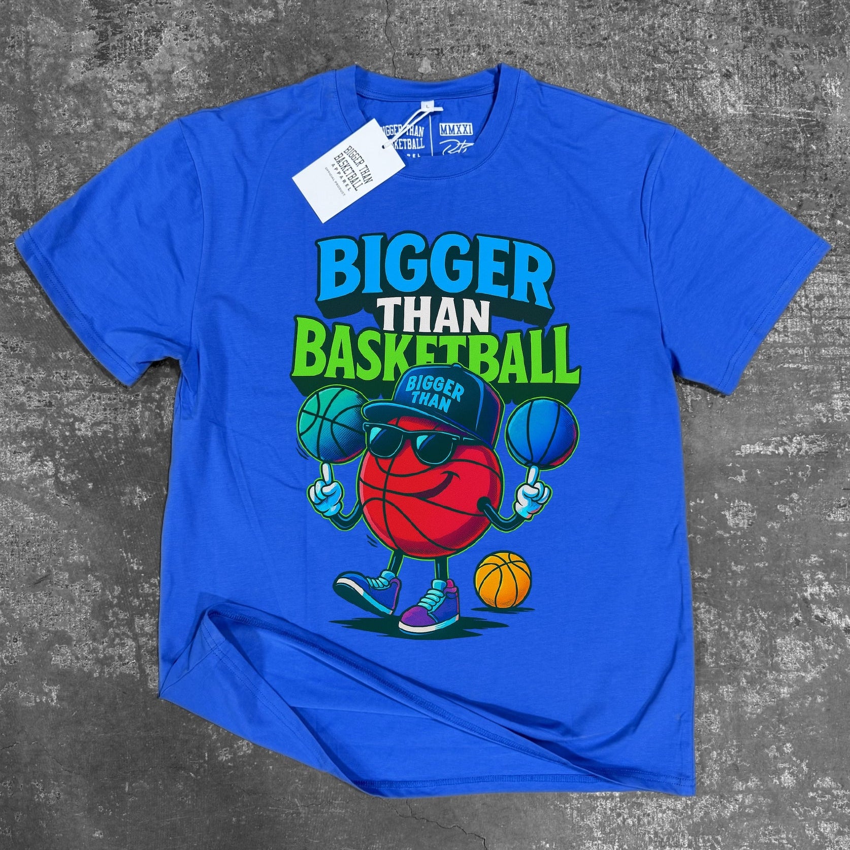 Ballin' - T-Shirt - Blue