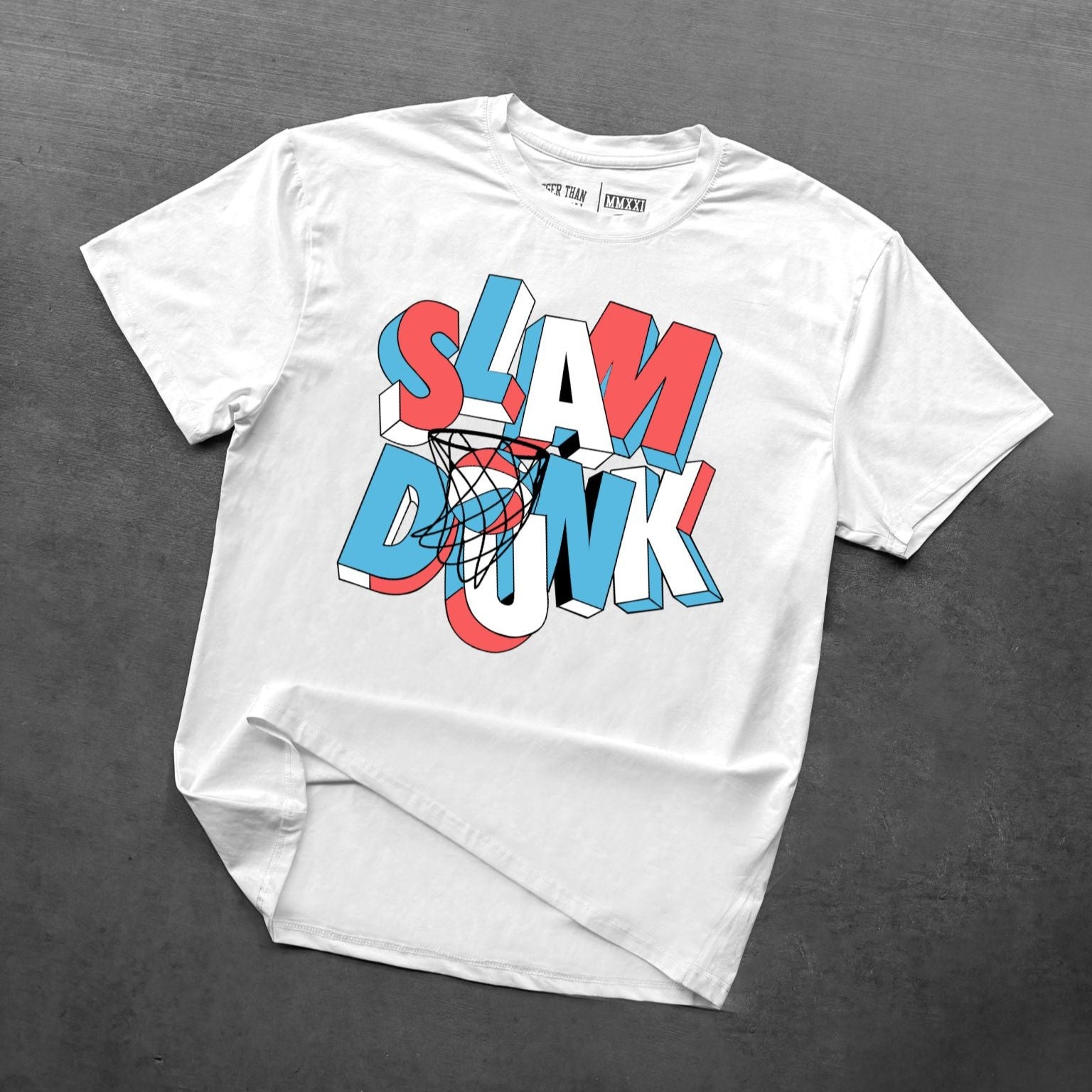 Slam Dunk - T-Shirt - White