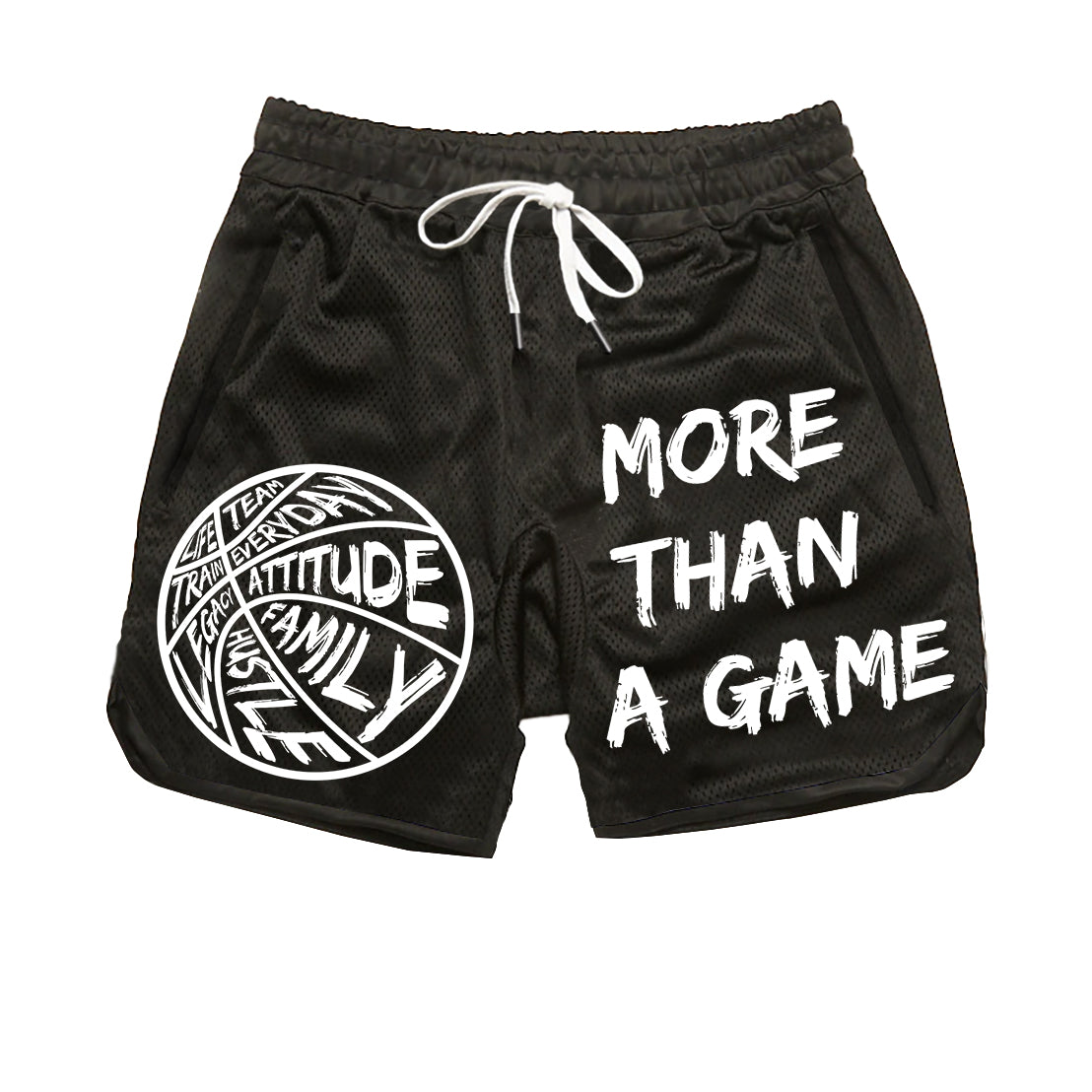 More Than A Game Shorts - Youth - Black