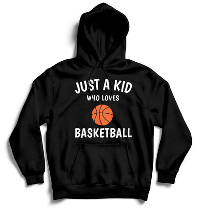 Just a Kid - Hoodie - Black