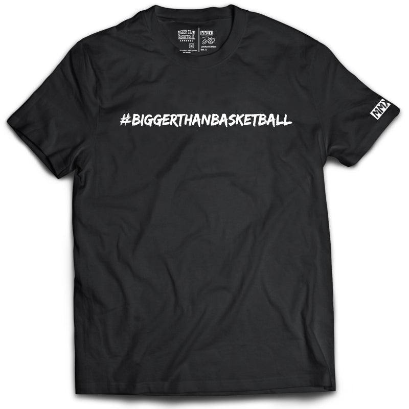 More Than A Game T-Shirt - Black – Bigger Than Basketball