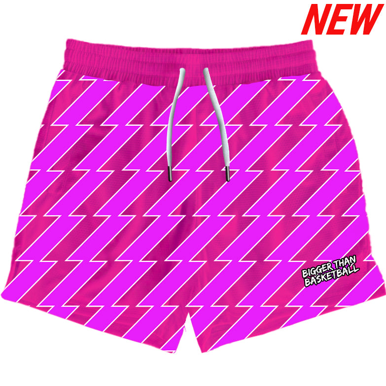 Zig-Zag - Shorts - Pink