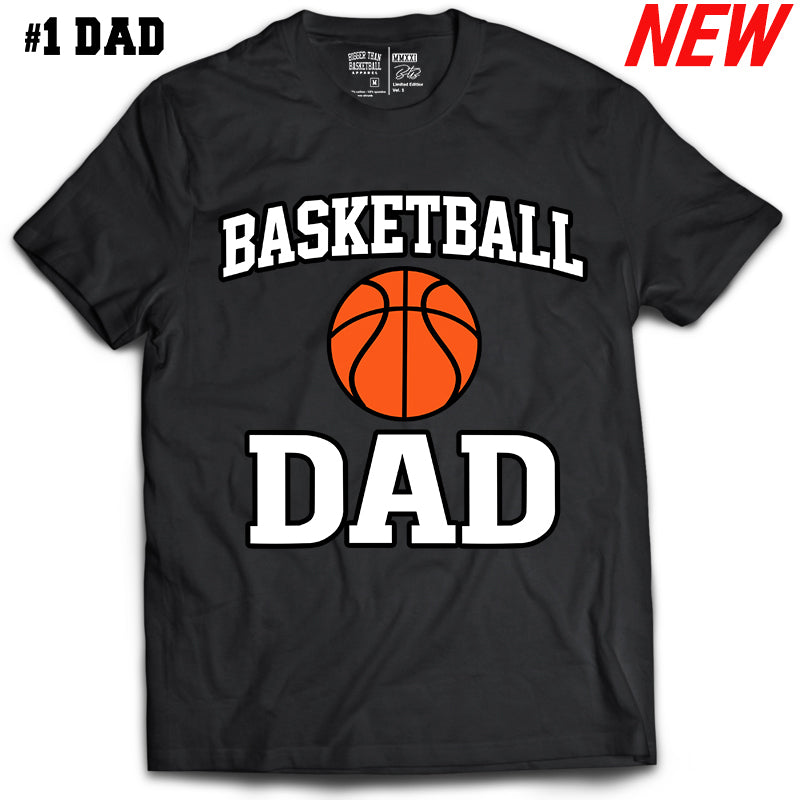 Basketball Dad - T-Shirt - Black
