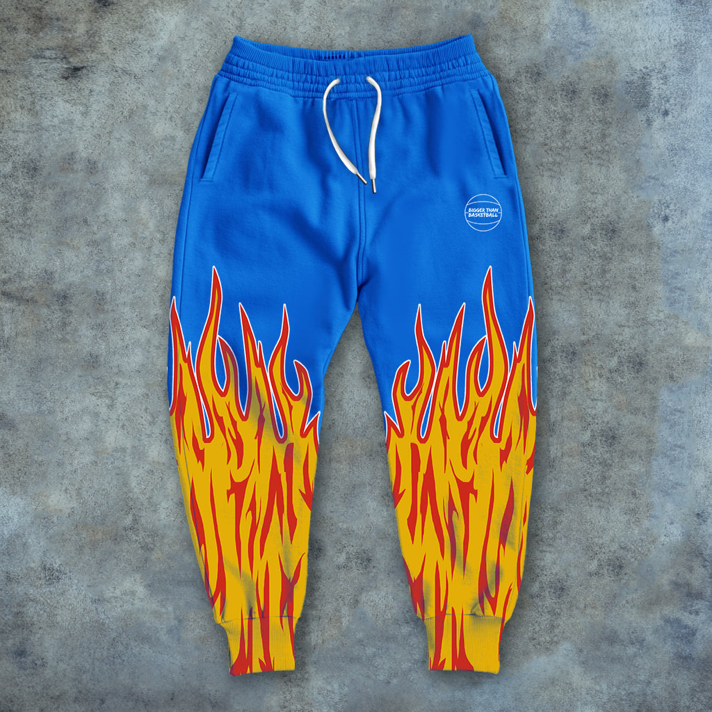 Flame - Joggers - Blue