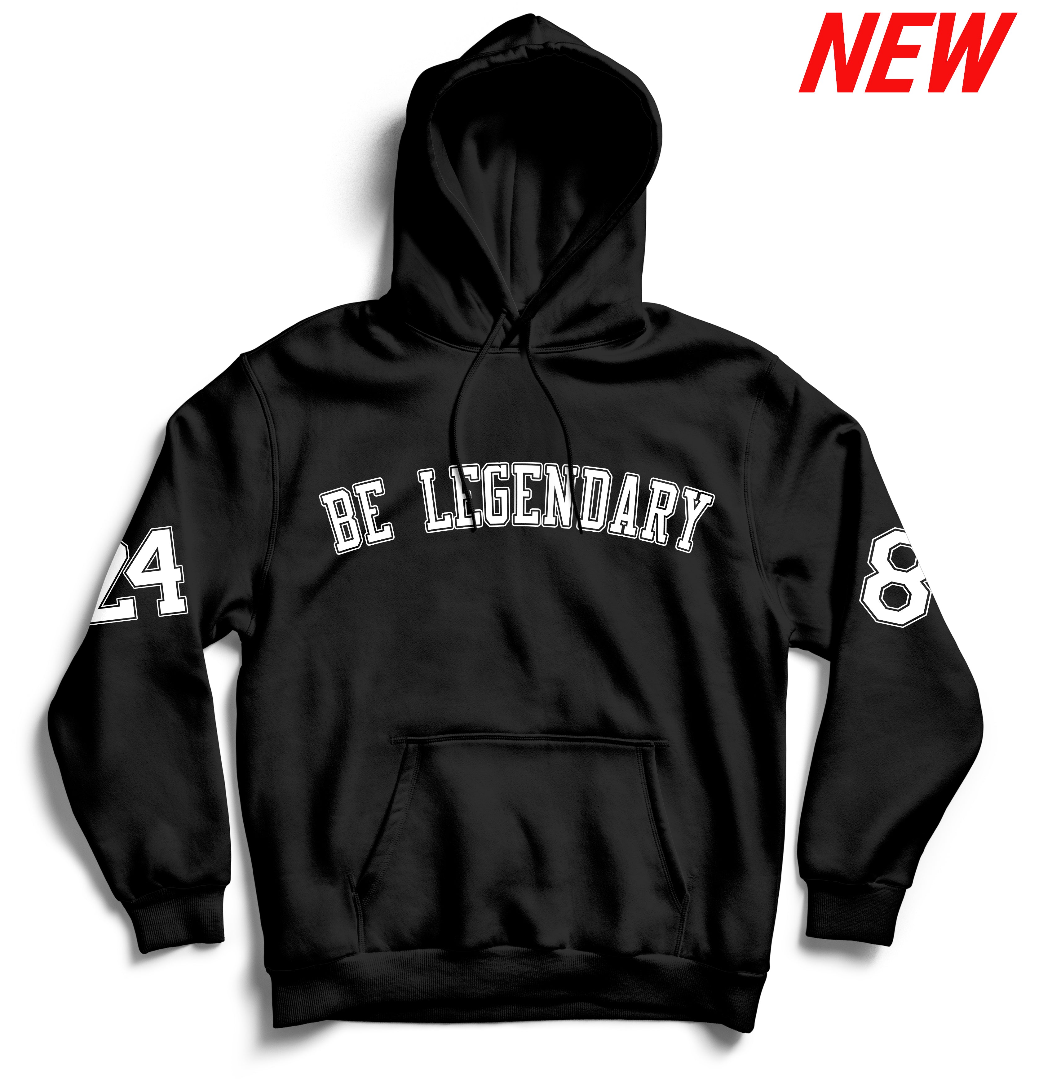 Be Legendary - Hoodie - Black