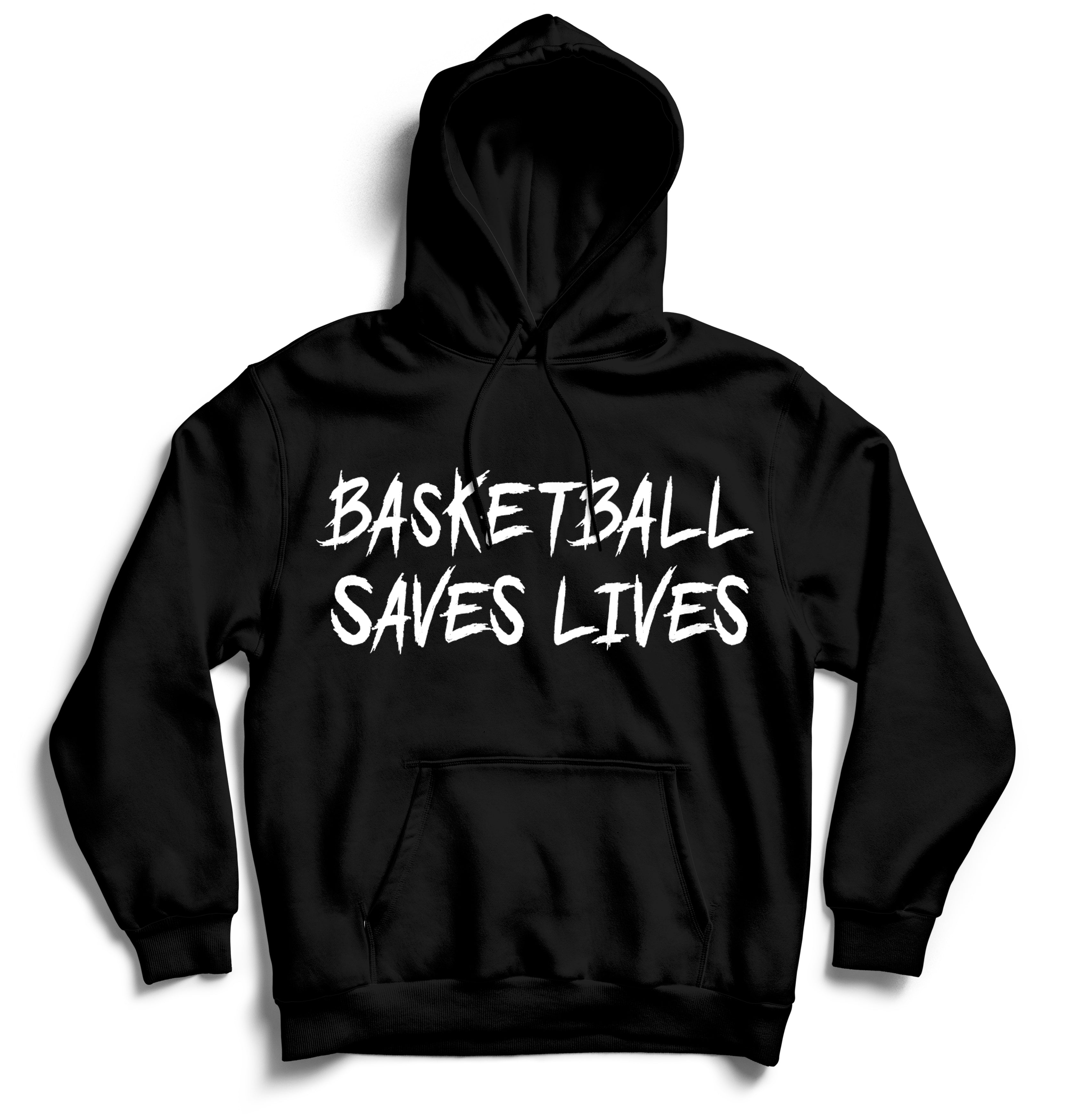 Basketball Saves Lives - Hoodie - Black
