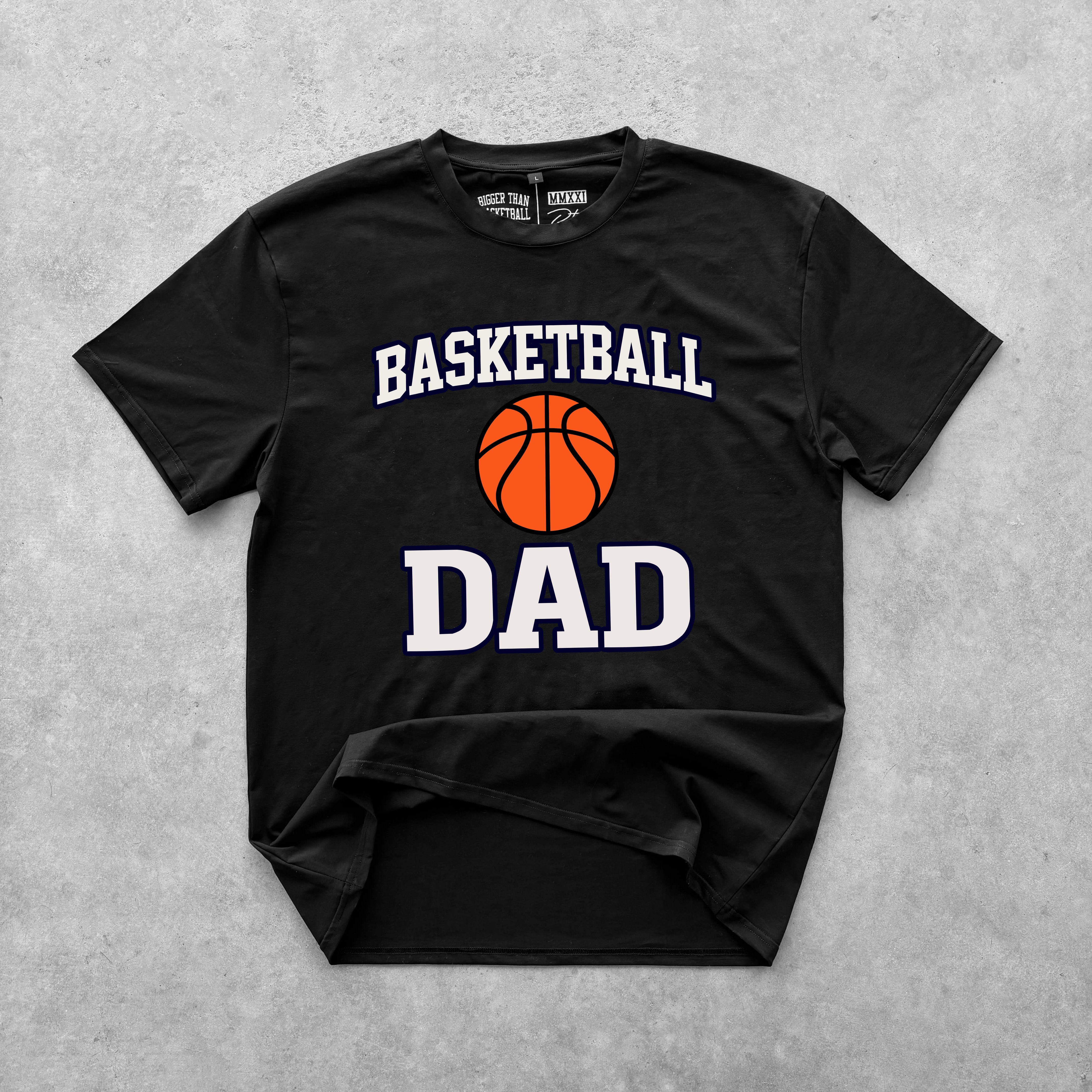 Basketball Dad - T-Shirt - Black