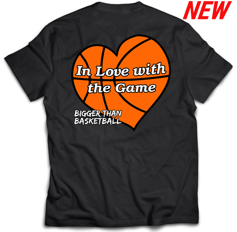 In Love With The Game - T-Shirt - Black