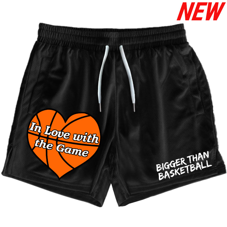 In Love With The Game - Shorts - Black