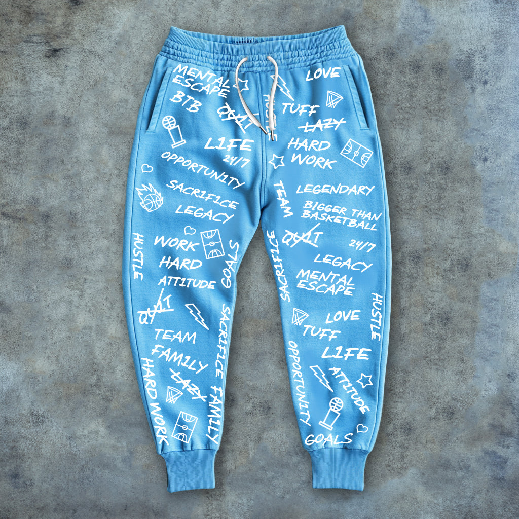 Emotions - Joggers - Carolina Blue