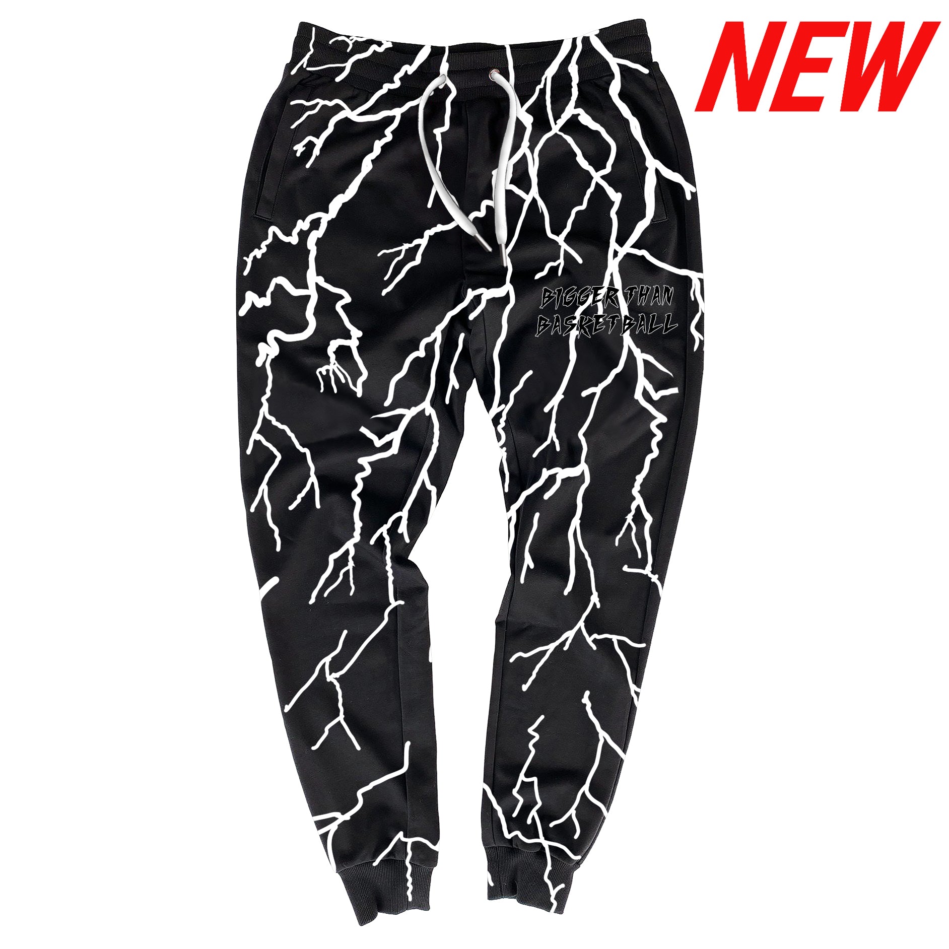 Lightning Strike - Joggers - Black