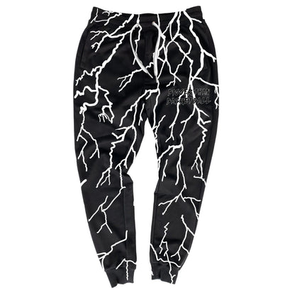 Lightning Strike - Joggers - Black
