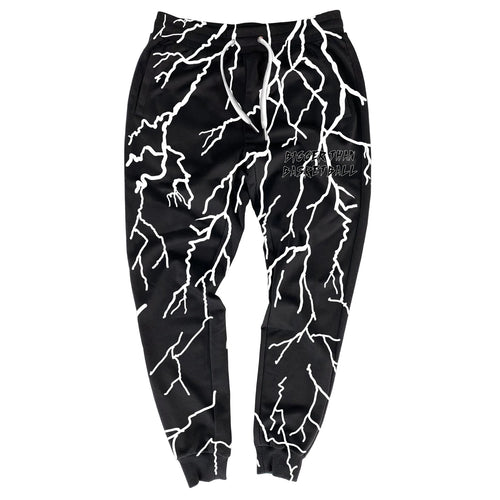 Lightning Strike - Joggers - Black