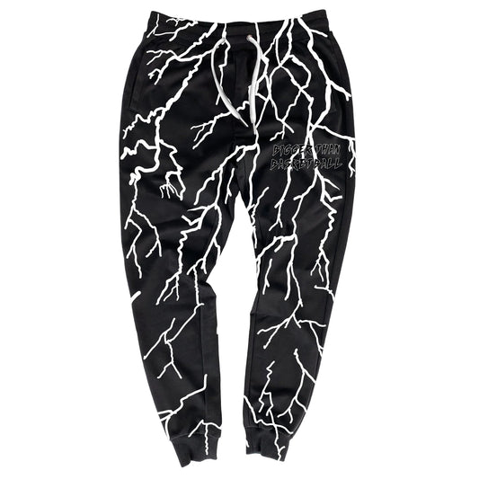 Lightning Strike - Joggers - Black