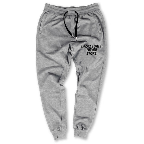 Basketball Never Stops - Joggers - Grey