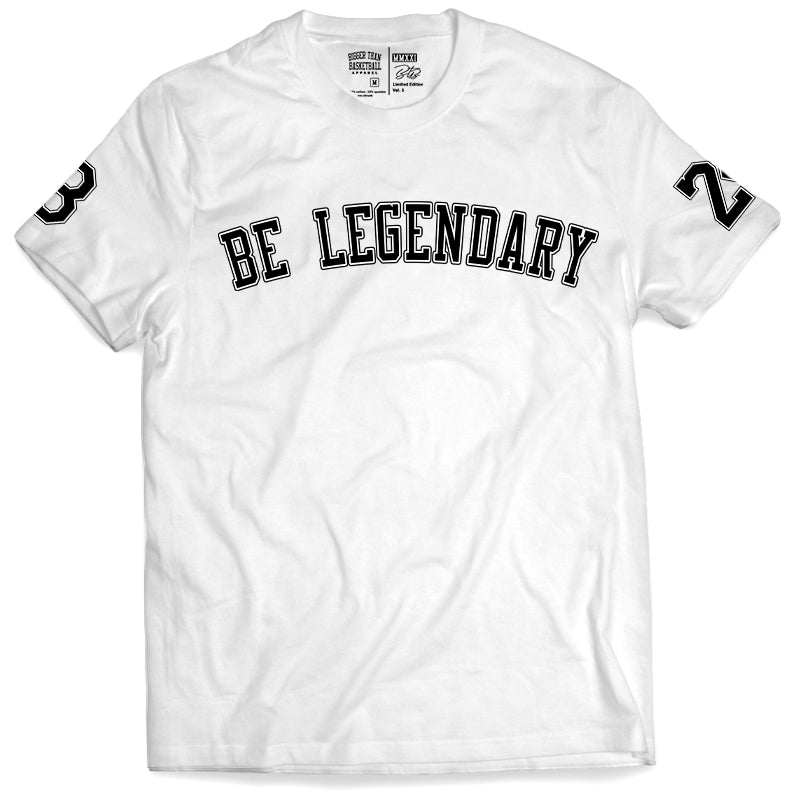 Be Legendary 8/24 - T-Shirt - White