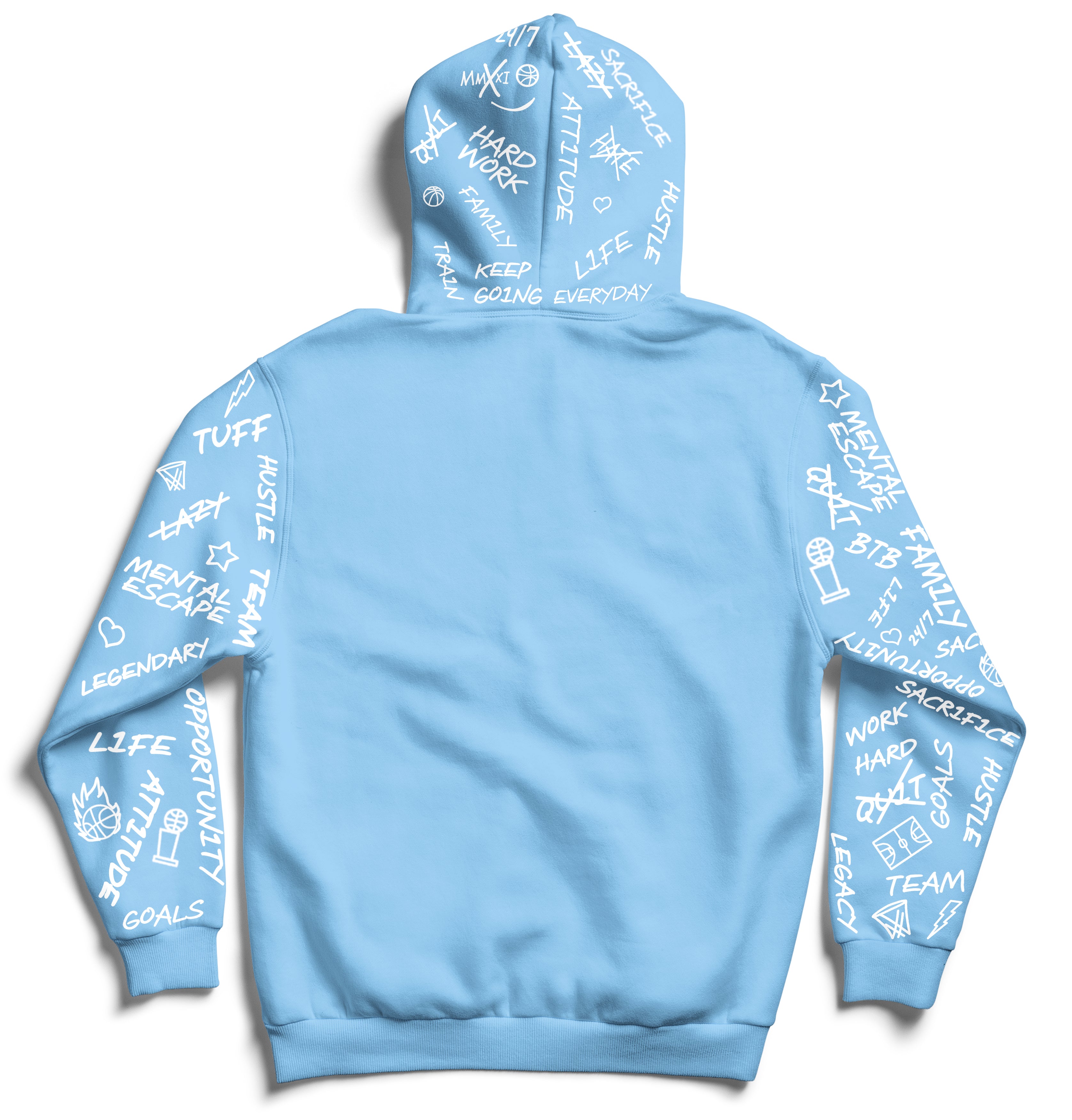 Emotions - Hoodie - Light Blue
