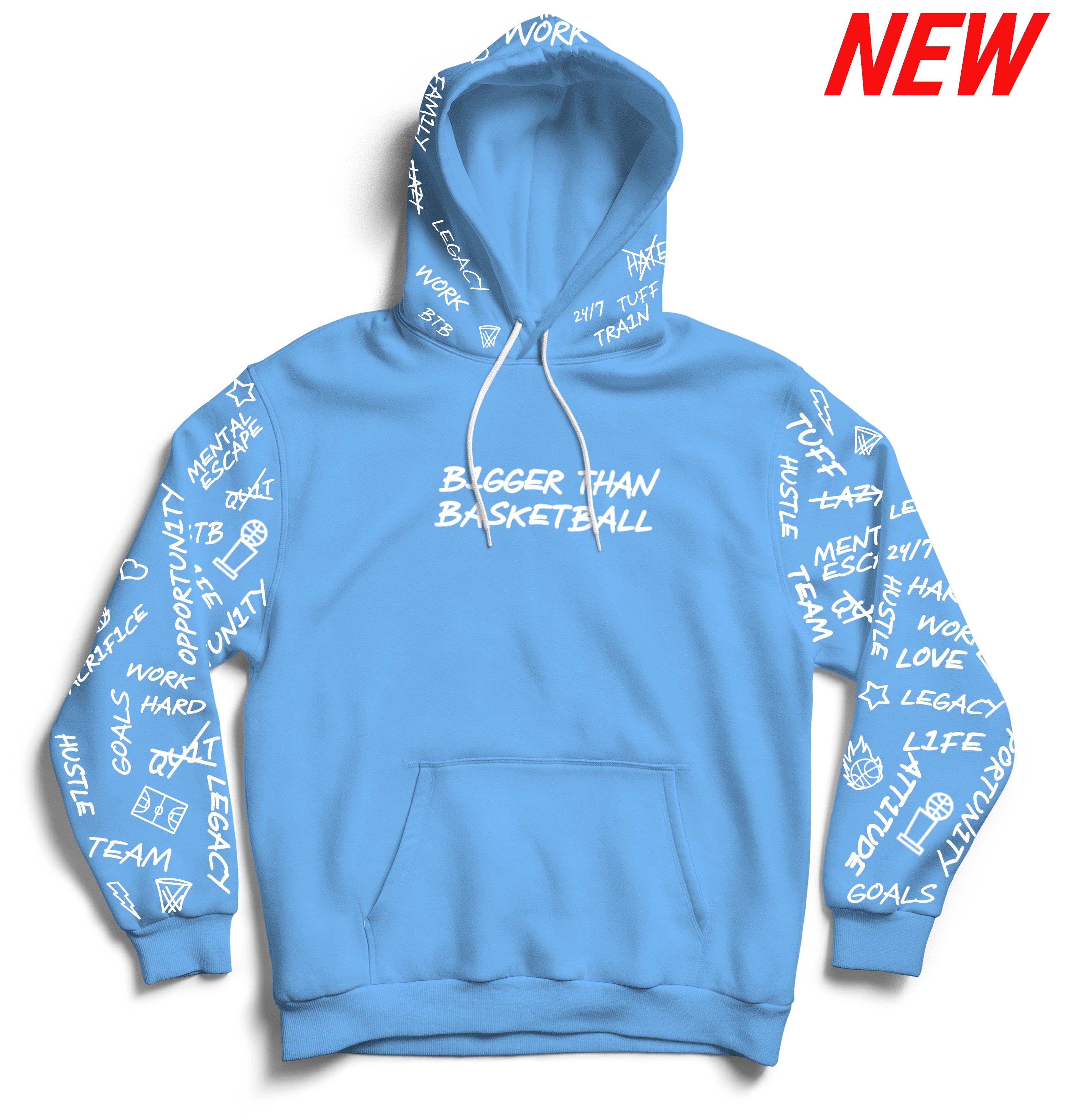 Emotions - Hoodie - Carolina Blue