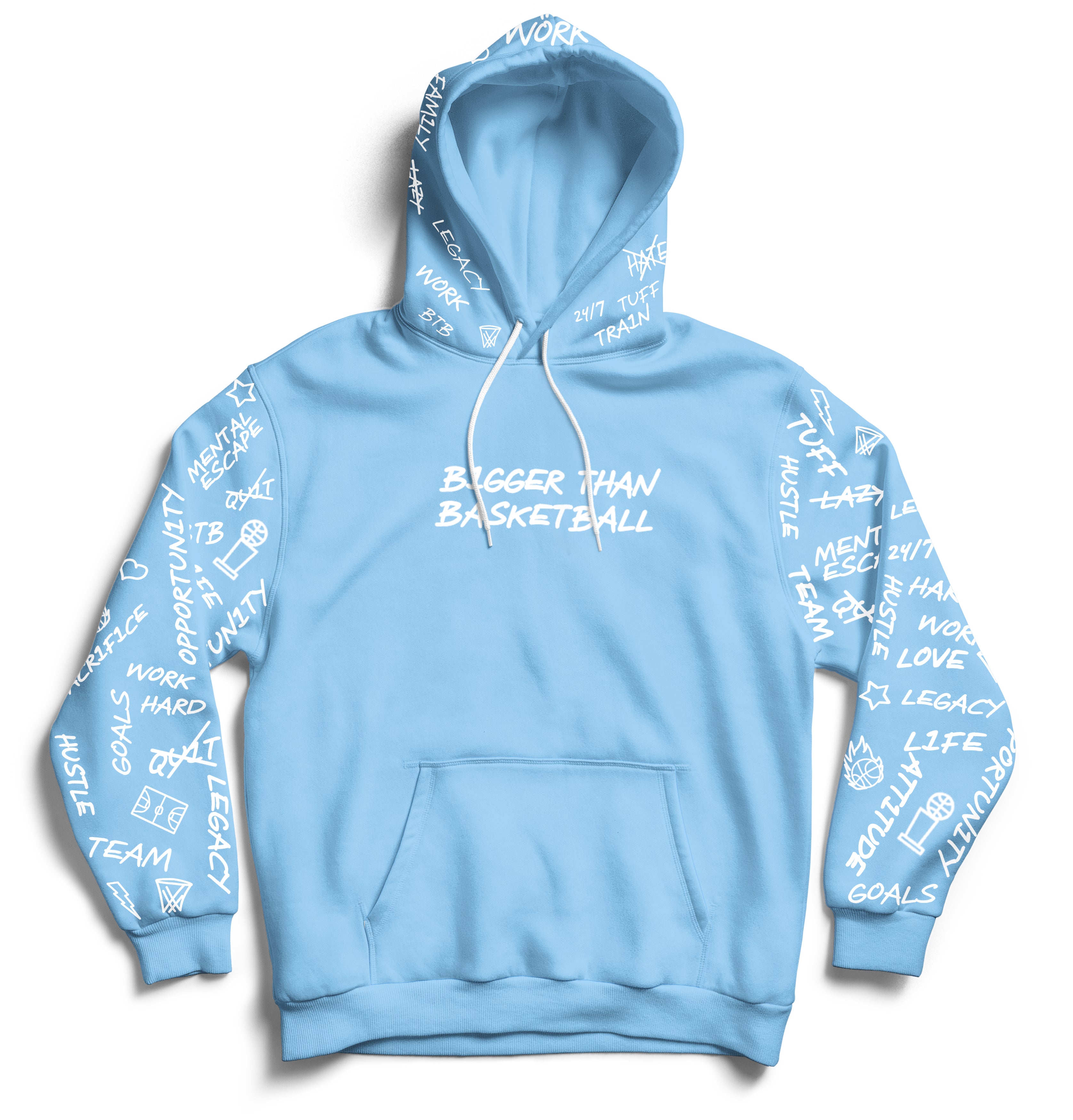 Emotions - Hoodie - Light Blue