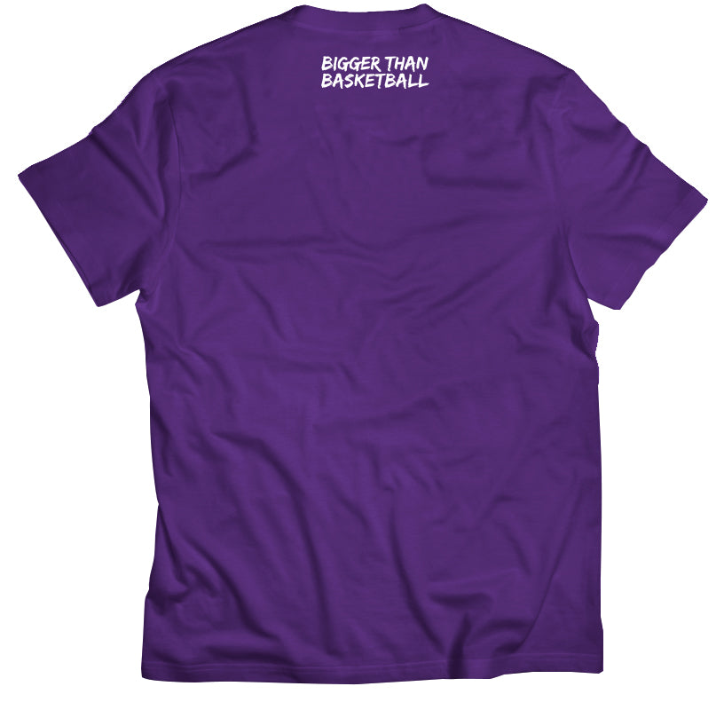 Girls Run The Court - T-Shirt - Purple