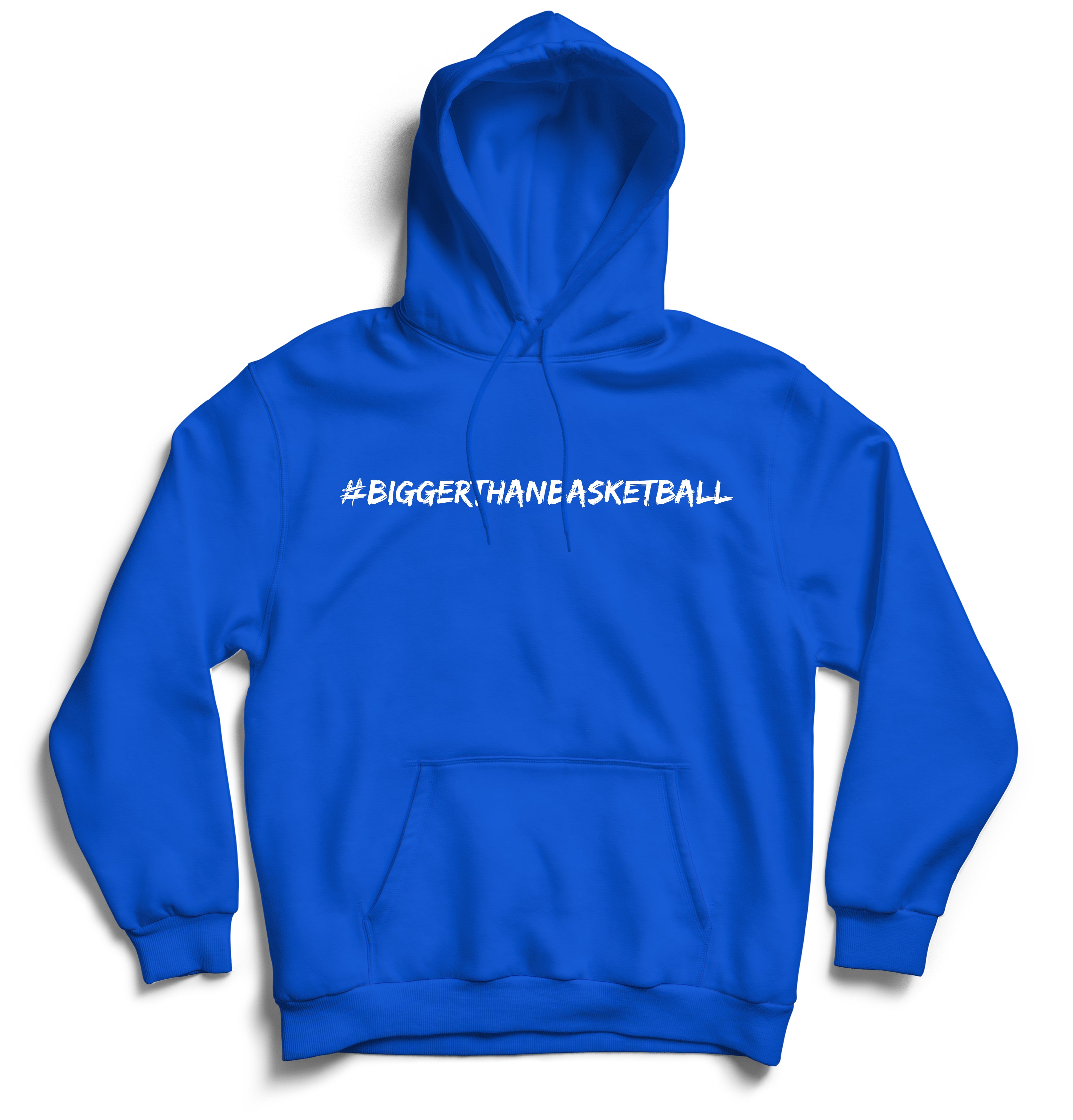 Bigger Than Basketball - Hoodie - Blue