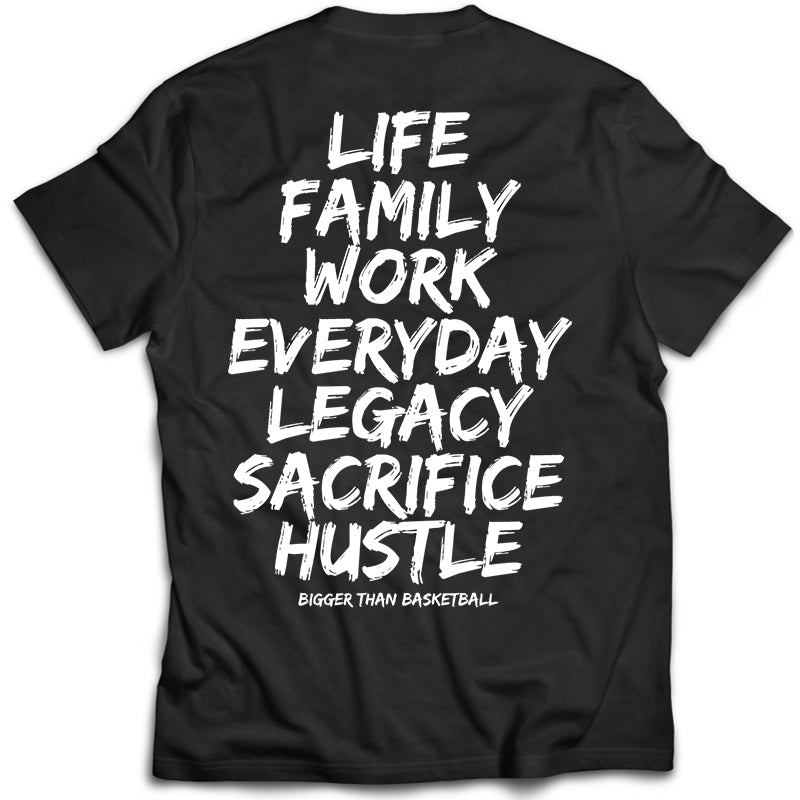 Basketball is Life T-Shirt - Youth - Black
